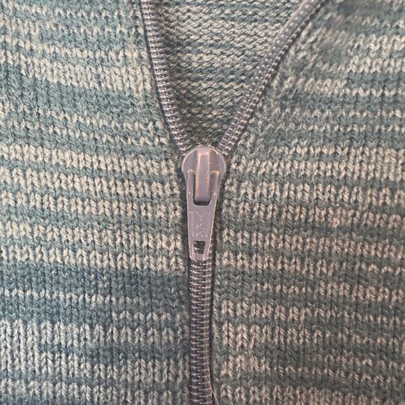 Vintage Medalist Men’s Store Full-Zip Sweater Size L Geometric 70s 80s Grandpa - Picture 3 of 6
